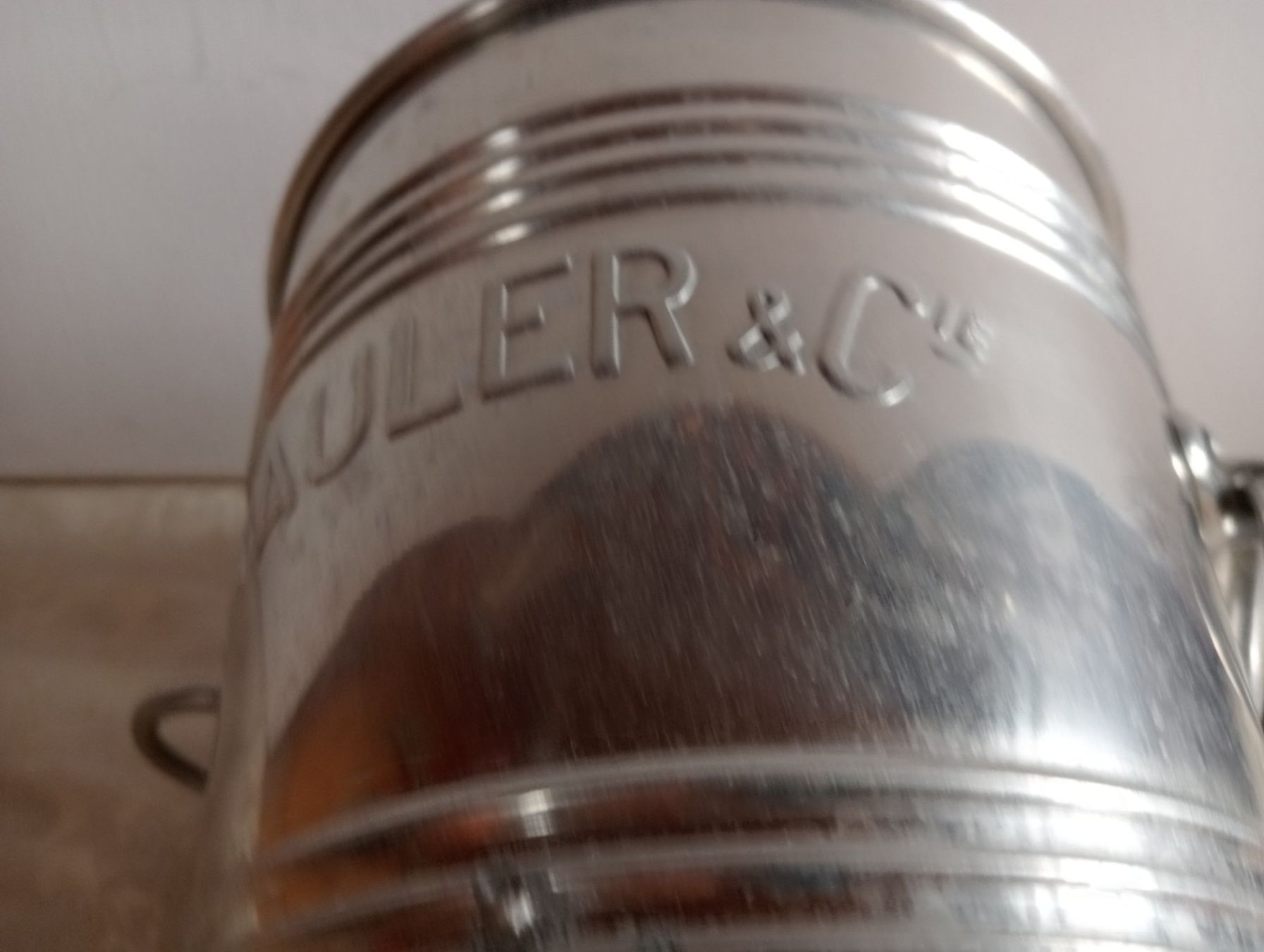 Sonstiges: Champagnerkühler / Weinkühler von Mauler & Co. Alu – Gebraucht aus Oberdorf BL von Barocki888 2