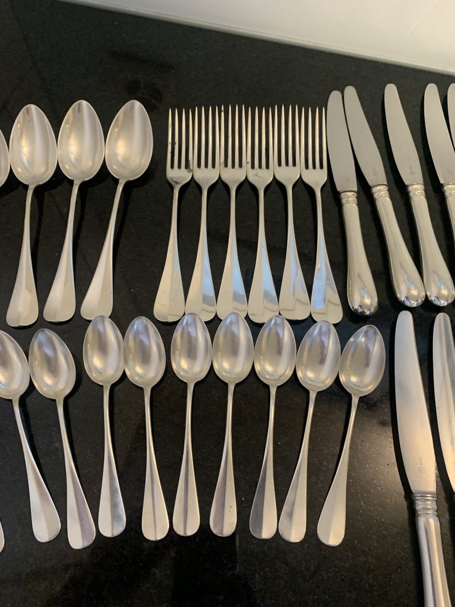 Jezler Set di posate: Besteck Jezler 800 Silber – Usato da Zollikofen venduto da ausmisten_at_home 2