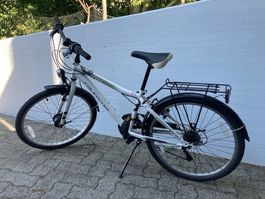 Kinderfahrrad 24 Zoll weiss
