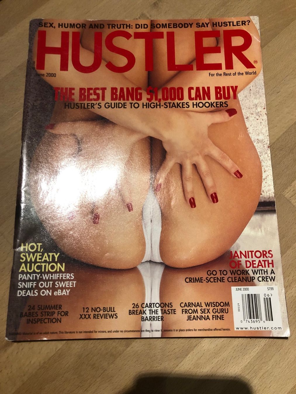 Riviste & Magazine: (Playboy) Hustler Juni 2000 – Usato da Rämismühle venduto da dragon90_1