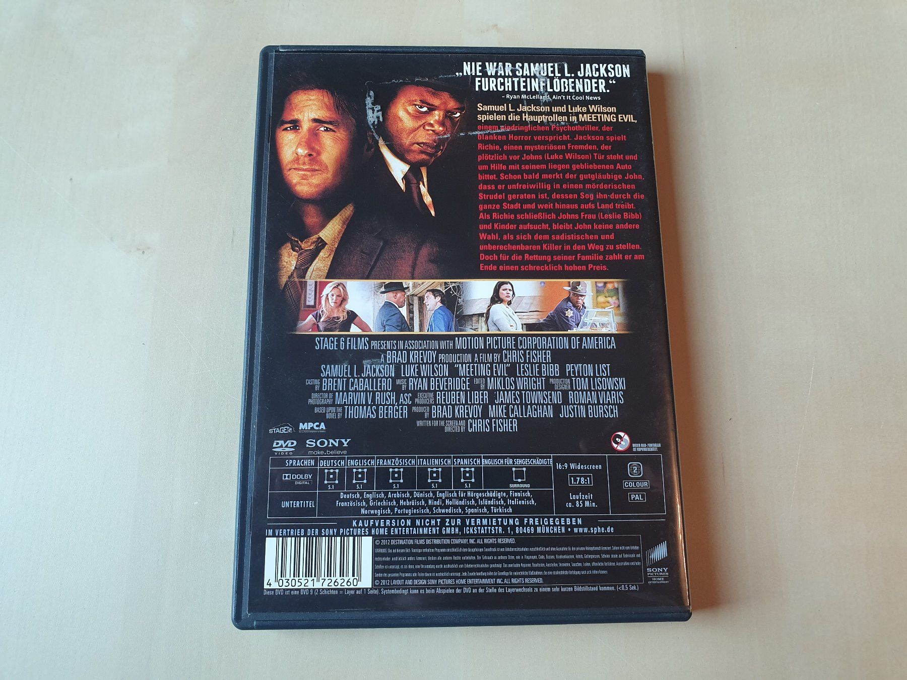 Alle DVDs: Meeting Evil – Gebraucht aus Stansstad von collectorsshop 1
