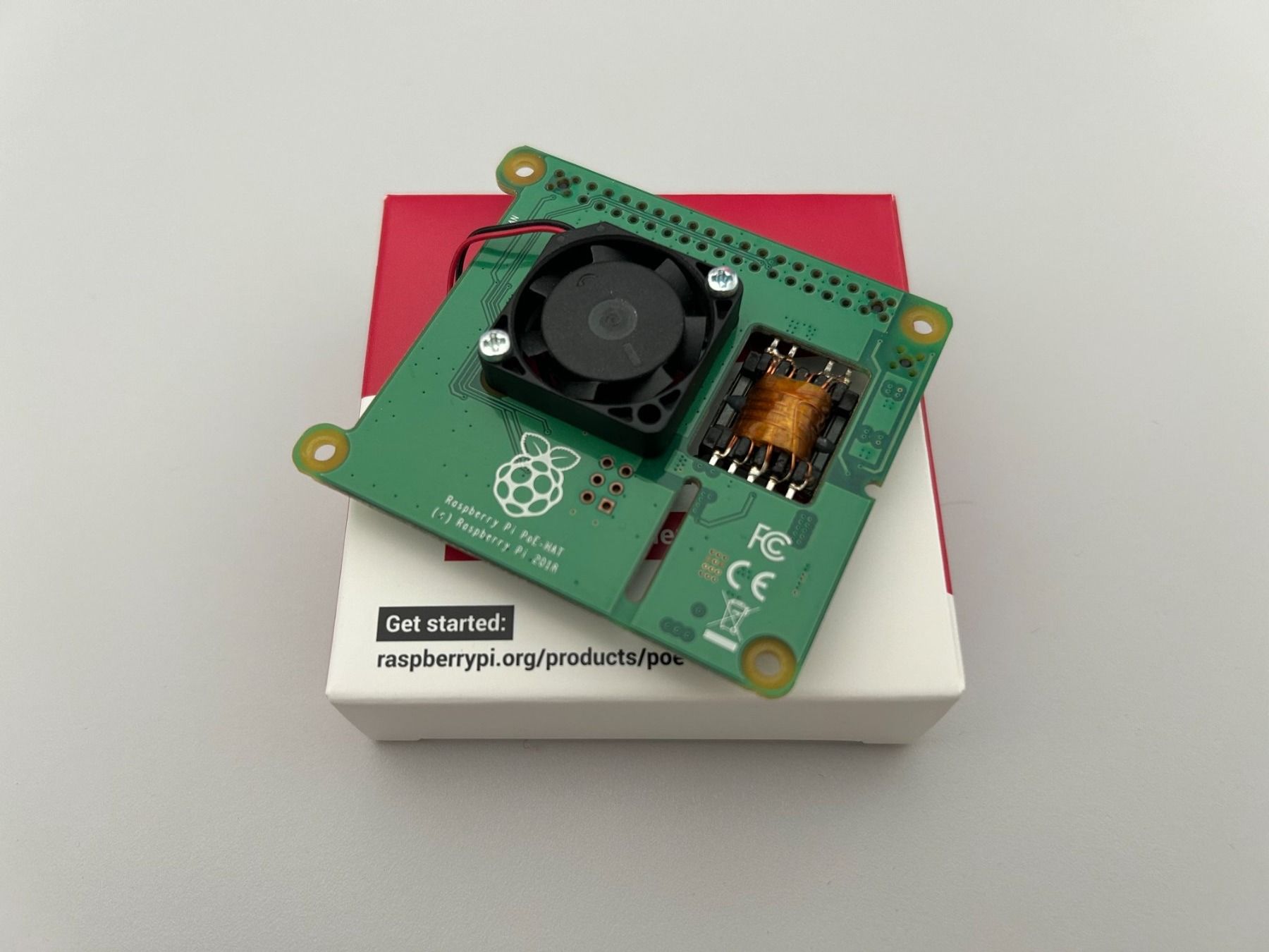 Official PoE HAT for Raspberry PI 3 B+ and Raspberry Pi 4 (Neu und ...