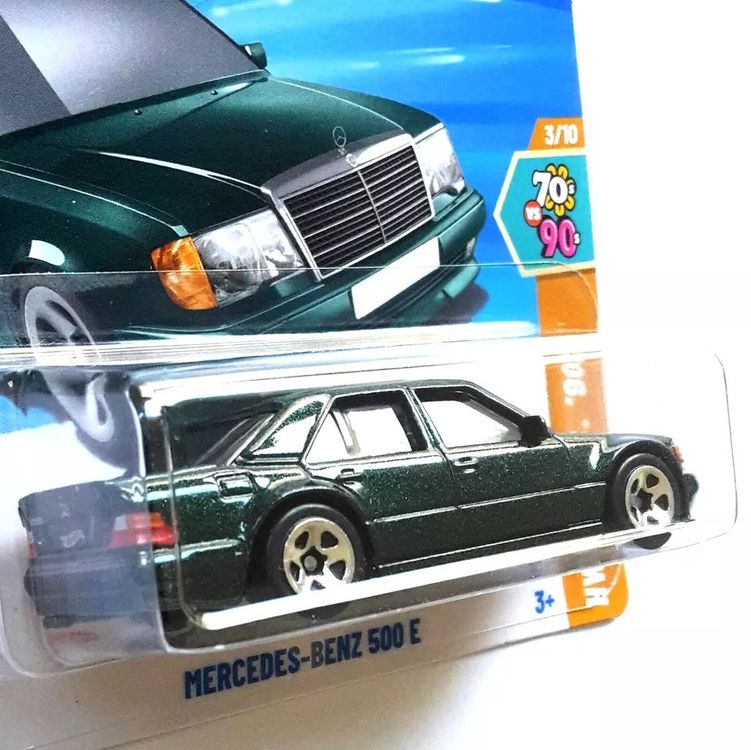 HOT WHEELS Mercedes Benz 500 E - Mercedes-benz 500e Gri Gtb73 - 2021 Seri 1:64 Ölçek Metal Model Araba P 141669562