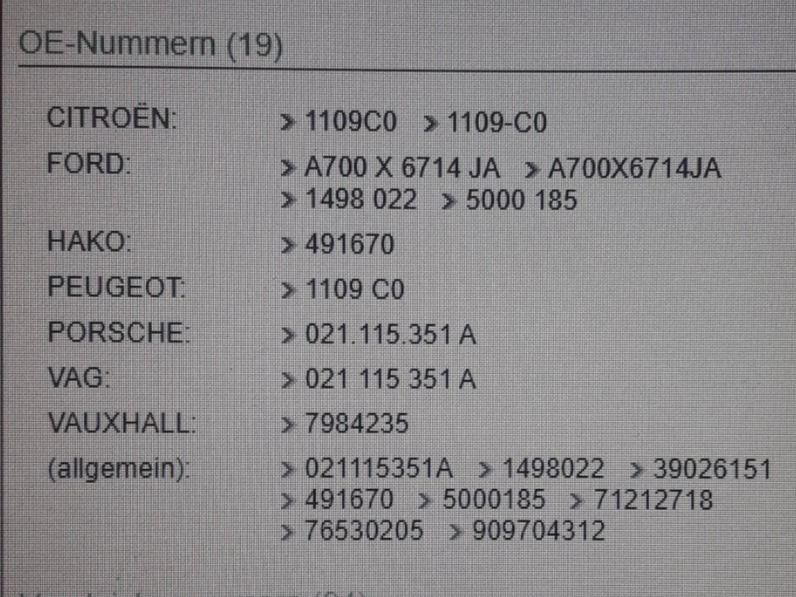 Tutti pezzi di ricambio auto: Öl-Filter MANN FILTER W920/17 VW – Nuovo e nell'imballaggio originale da Flawil venduto da LG-AG_Teilemarkt 1
