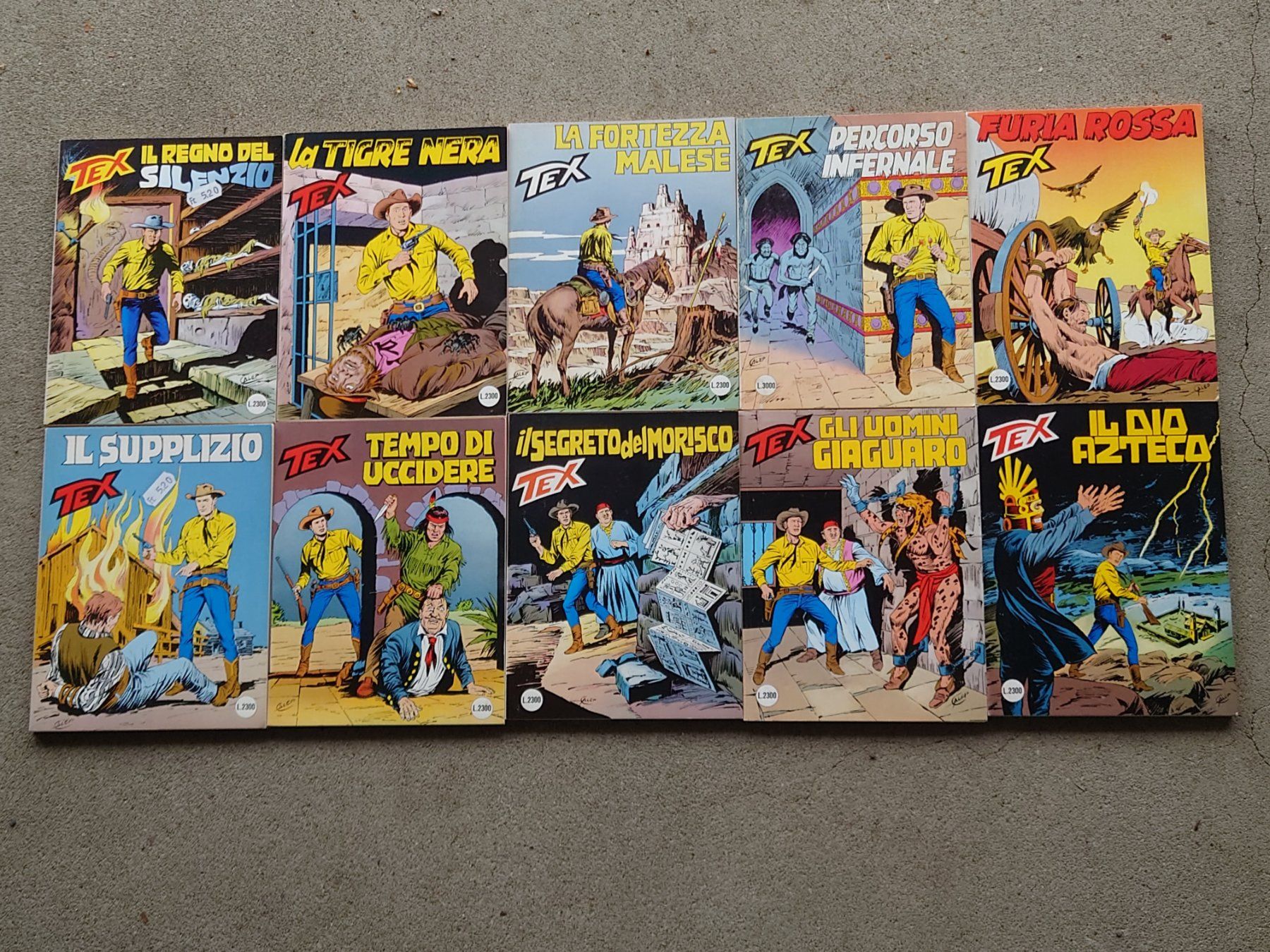 Fumetti: TEX - Vendo albi 381-390 – Usato da Vezia venduto da rembrandt-409