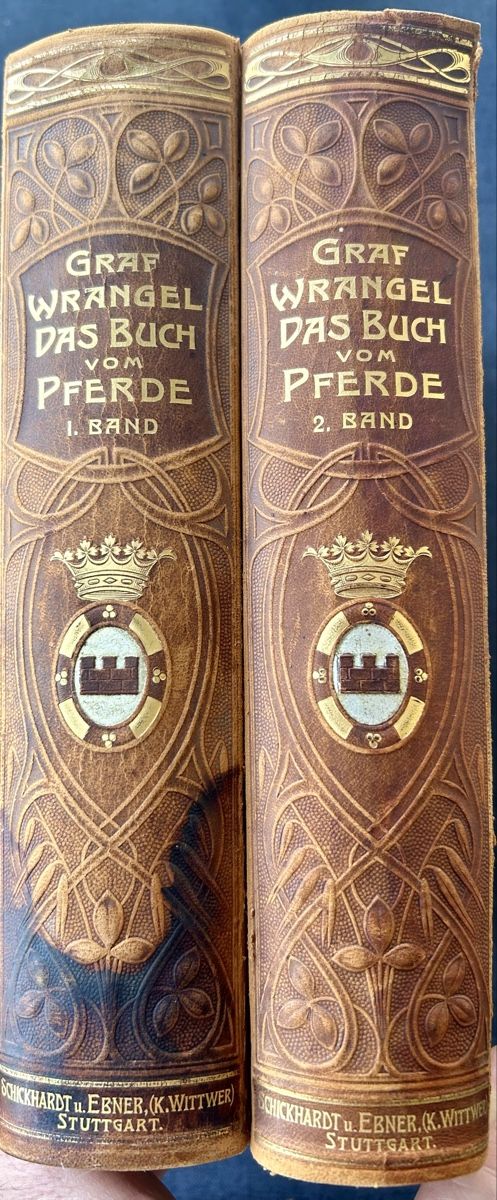 Libri: Das Buch vom Pferde 2 Bände 1902 – Usato da Frauenfeld venduto da Colonia64