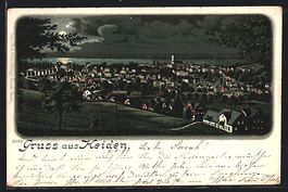 Mondschein-Lithographie Heiden, Totale v
