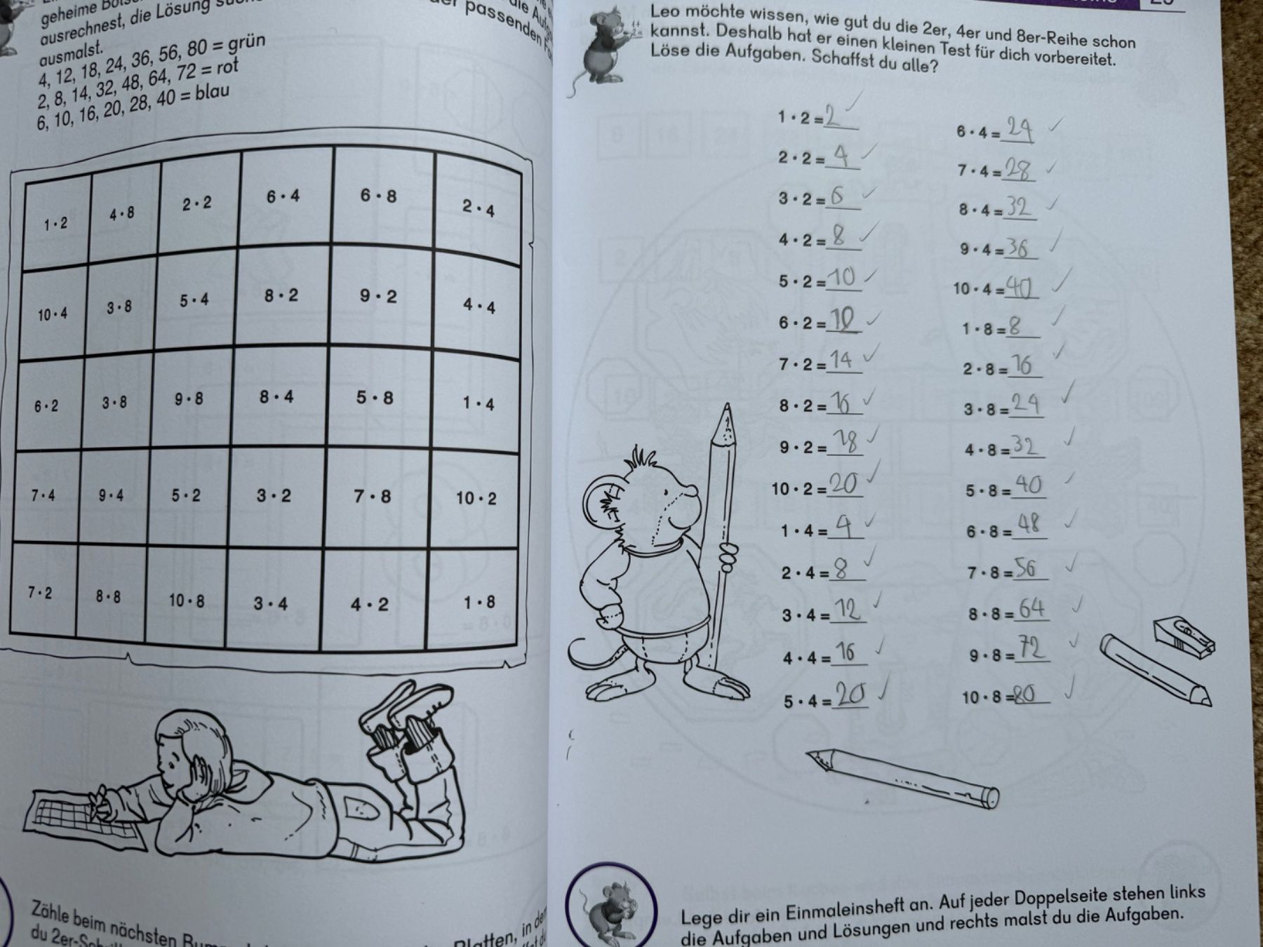 Libri: Lernspass Einmaleins ab 2.Klasse – Nuovo (secondo la descrizione) da Aarau venduto da Kilauea 7