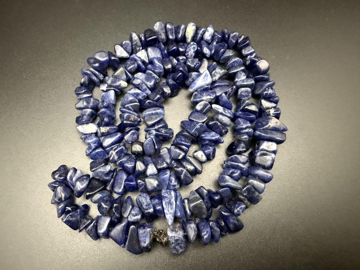 Catenine: Lange Sodalith-Kette – Usato da Lamone venduto da LaCantinaMagica 4