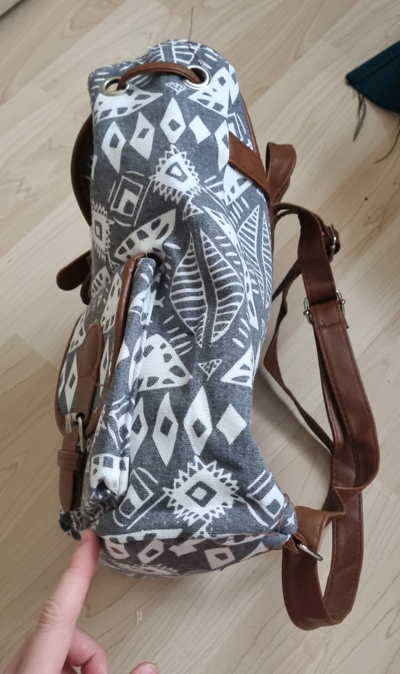Rucksäcke: Rucksack gemustert mehrere Taschen – Neu (gemäss Beschreibung) aus Hünenberg von mel__ 2
