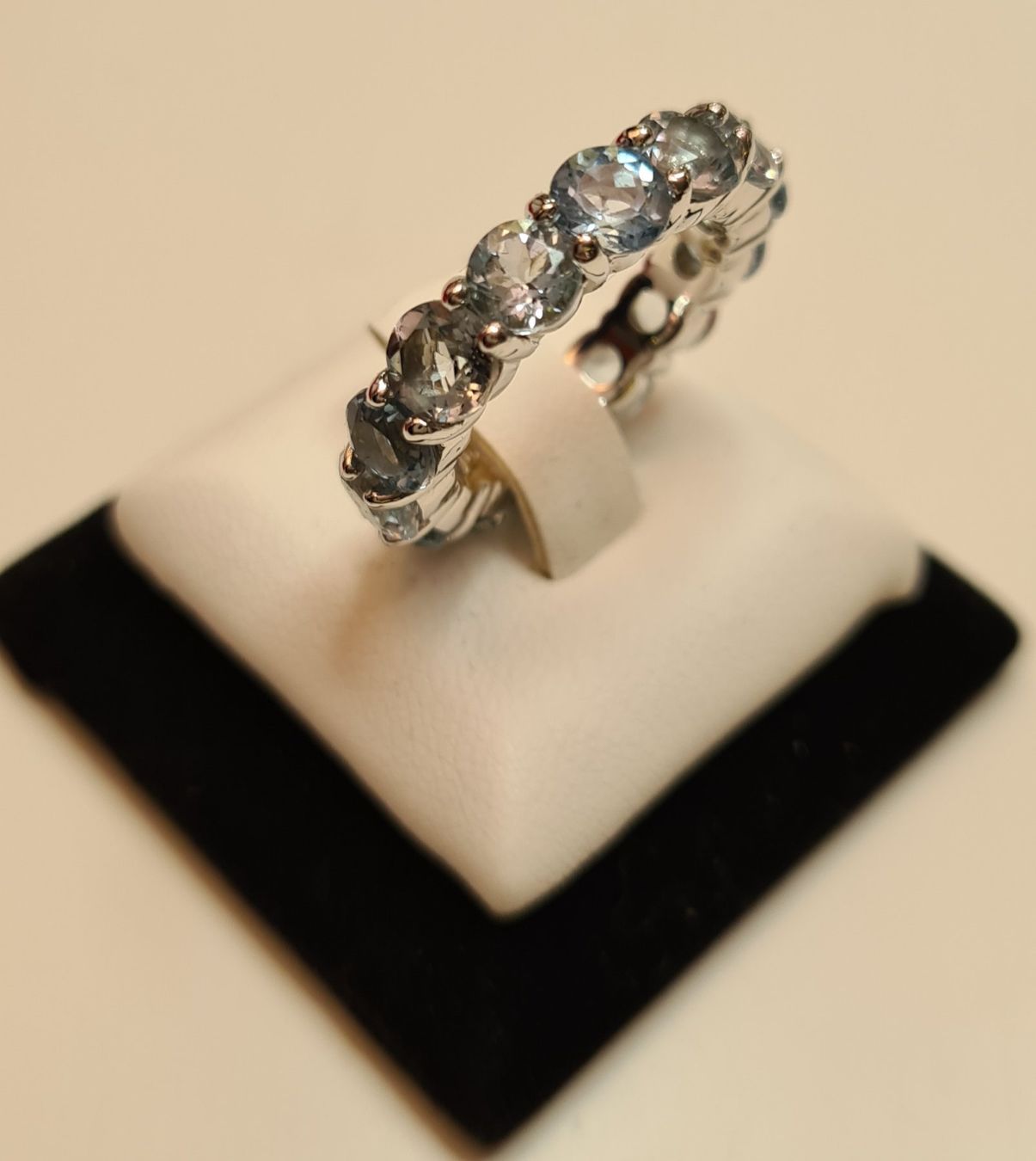 Ringe: Aquamarin Eternity Ring – Neu (gemäss Beschreibung) aus Zürich von Benedikt21 9