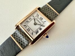 CATENA "Tank" type, SMALL, Plaqué or, Mechanical, Swiss