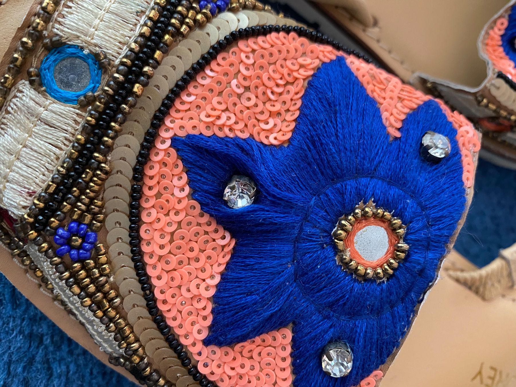 Scarpe da donna: Sandales Boho hippie ethno Goa – Usato da Clarens venduto da OptitesJoliesChoses 2
