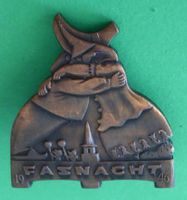 Basler Fasnachtsplakette Kupfer 1946