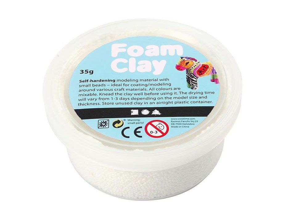 Modelliermasse: Creativ Company - Foam Clay 35g – Neu und originalverpackt aus Neuchâtel von MixoraCH
