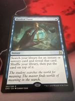 Mystical Tutor Magic The Gathering Karte, NM