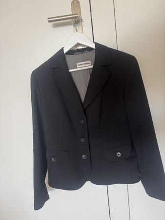 Gerry Weber schwarzer Blazer Damen , Gr. 38, Schwarz