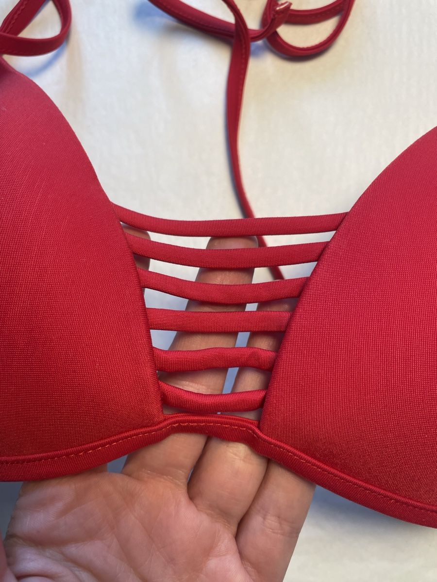 Calzedonia Costumi da bagno & Bikini: Calzedonia Bikini-Top rot - S – Usato da St Gallen venduto da Giidi 4