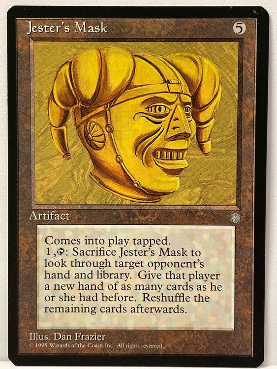 Magic The Gathering - Jester‘s Mask (Gebraucht) in Reinach BL für CHF 7 ...