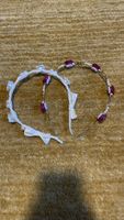 Headbands with flowers and pearls, set of 2, women's accesso