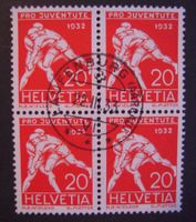 J63 VB gest. Laufenburg 22.2.33 ss Zentrumsstempel