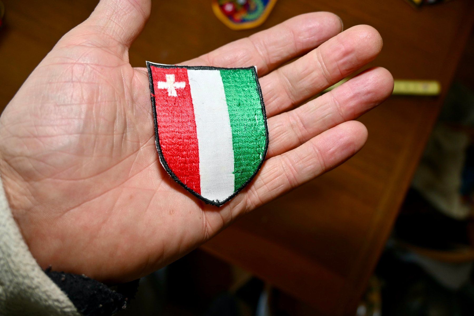 Swiss Placchette & Badge: WAPPEN Neuenburg PATCH badge AUFNÄHER – Usato da Pfaffhausen venduto da mono_rec 2