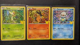 Gen 5 Starters 🇺🇸 25th Anniversary McDonald's Holo Pokémon