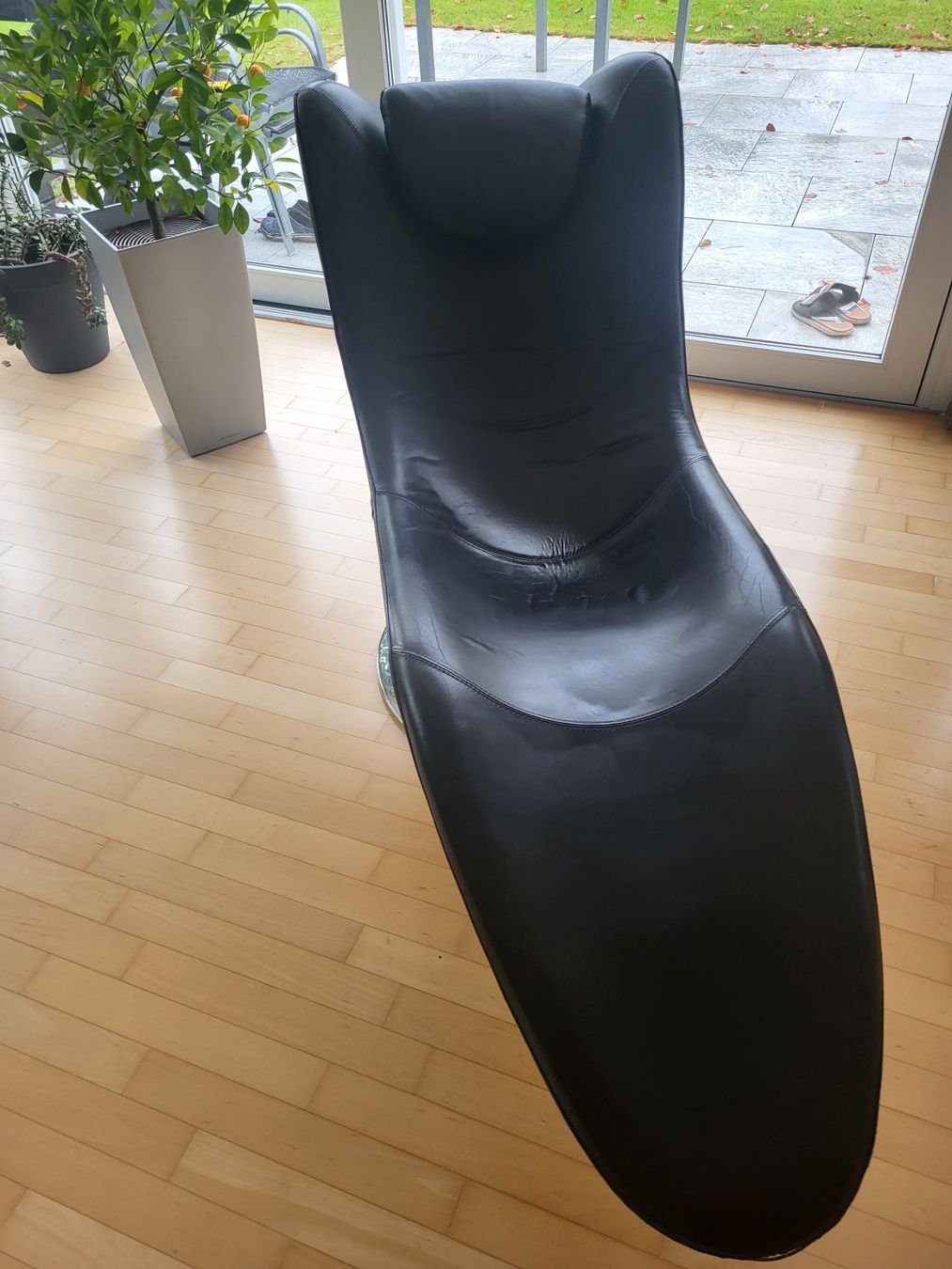 Sedie a sdraio: Designer Ledersessel / Lederliege – Usato da Buchrain venduto da praiero 2