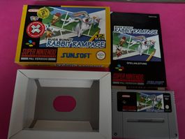 BUGS BUNNY RABBIT RAMPAGE SPIEL FÜR SUPERNINTENDO IN OVP