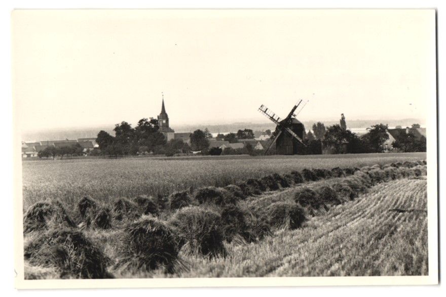 Fotografie & Manifesti: Fotografie Obermittelebersbach, Blick na – Usato da Berlin venduto da bartko-reher