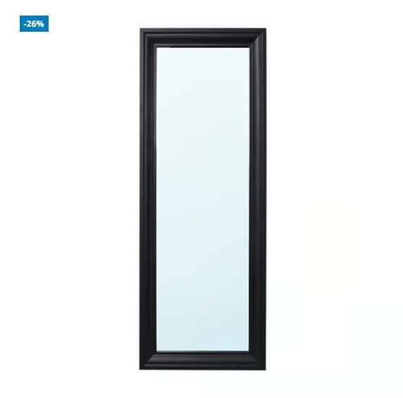 Ikea Spiegel: IKEA  specchio, 52x140 cm, nero TOFTBYN – Neu und originalverpackt aus Grancia von IKEA_Grancia
