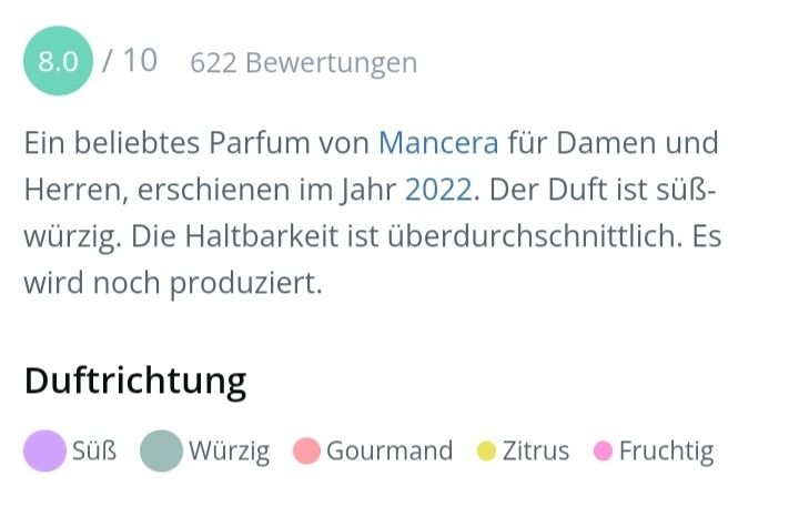 Profumi & Eau de Toilette: 2 ml TONKA COLA MANCERA ABFÜLLUNG – Nuovo (secondo la descrizione) da St. Gallen venduto da CaliSunshine 2