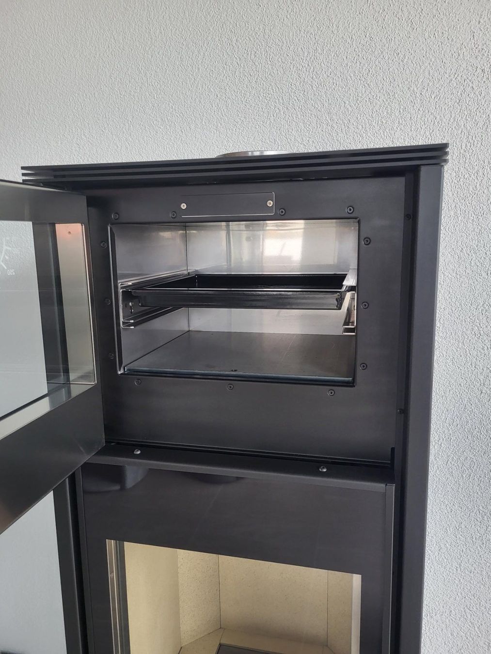 Stufe caminetto: Schwedenofen mit Backfach – Nuovo (secondo la descrizione) da Rain venduto da ofenbau.burri 2