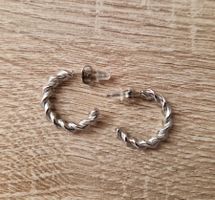 Ohrringe in Silber (Creolen)