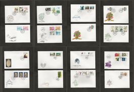 16 FDC Liechtenstein 1994 bis 1996