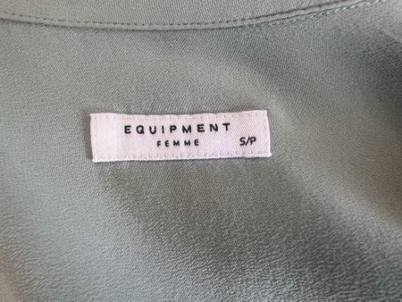Equipment femme Seidenbluse mint – elegant & fliessend, S/P