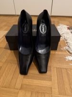 Bruno Ballin decolté in pelle nera, come nuove, nr. 37.5