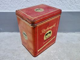 alte Blechdose Dose RACHENGOLD HUSTENBONBONS BONBONS HUSTEN