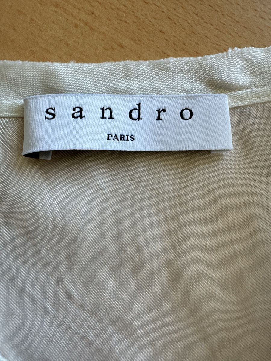 Sandro Tuniken: Tunique SANDRO blanche en dentelle, taille 1 – Neu (gemäss Beschreibung) aus Morges von sandy069 5