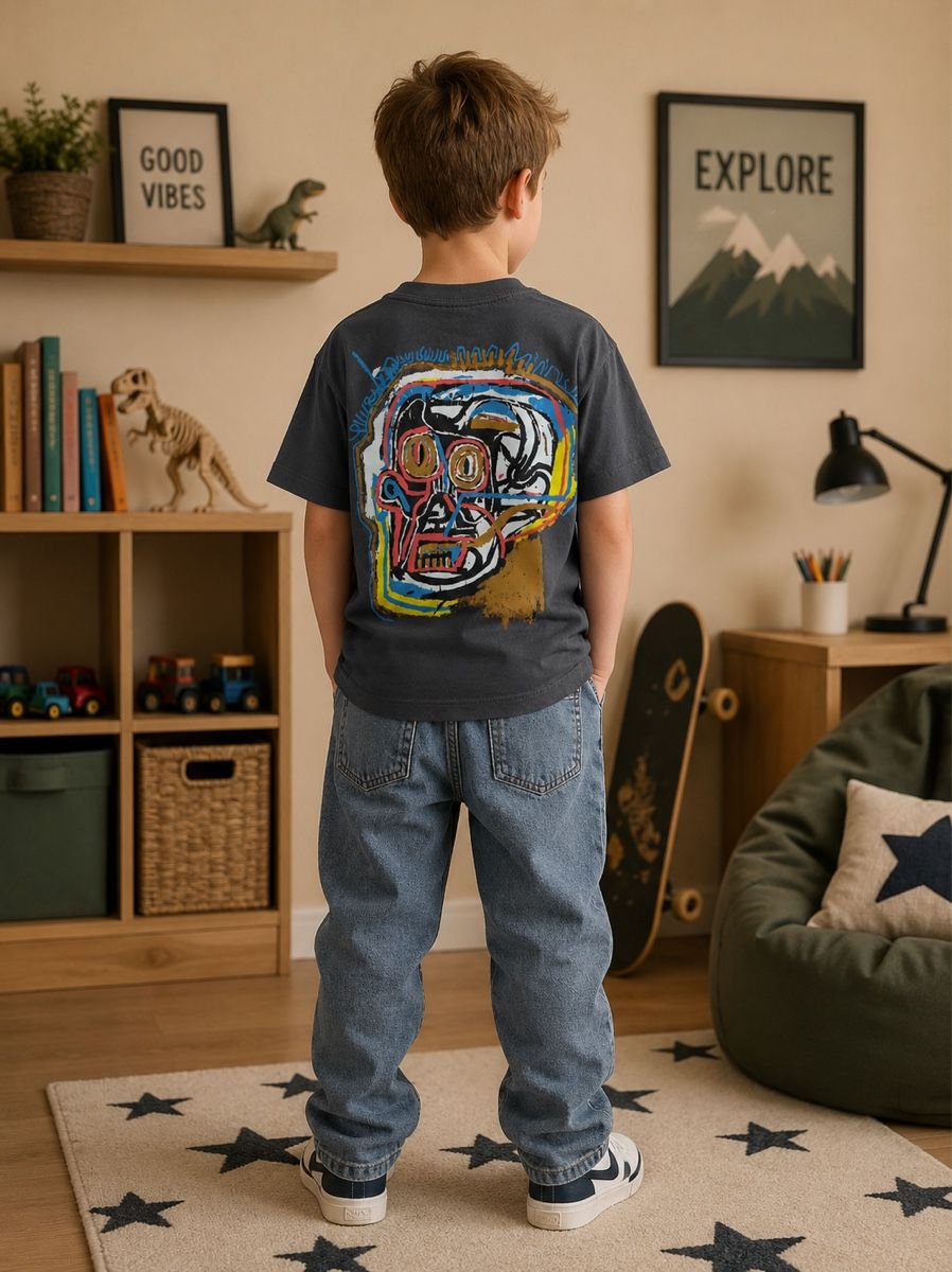 Hemden, T-Shirts & Polos: T-SHIRT BASQUIAT ENFANT – Neu (gemäss Beschreibung) aus Lausanne von mar_6snp