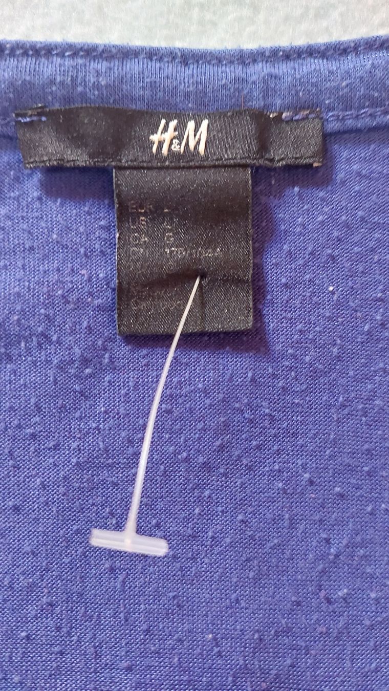 H&M Blusen: Chemisier bleu roi, taille L – Gebraucht aus Marsens von fripe-milodon 5