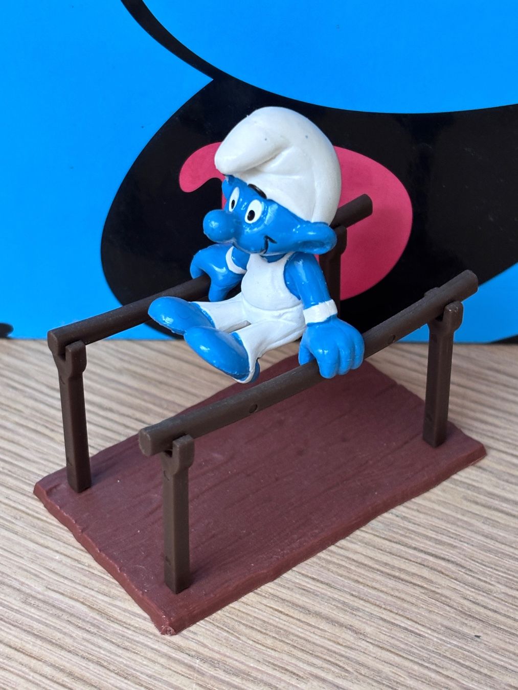 Schleich Figuren: Barrenturner-Schlumpf – Gebraucht aus Lyss von Duckszone