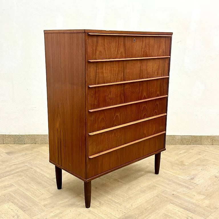 Cassettiere: Mid Century danish teak Chest – Usato da basel venduto da vintory.ch 3