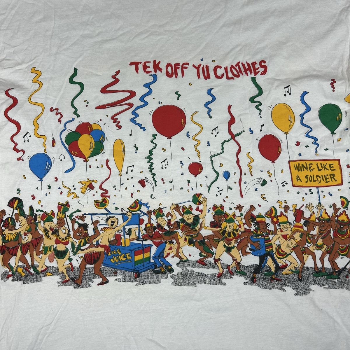 T-shirt: Vintage 1980 Carnival – Usato da La Sagne NE venduto da Matlasape 3