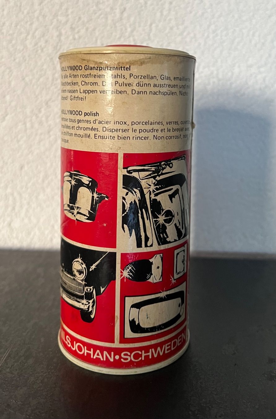 Prodotti di pulizia: Retro Putzmitteldose aus den 50-60erJahren – Usato da Aesch BL venduto da Sam-3 2