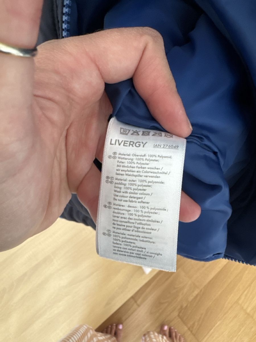 Giacche: LIVERGY Winter Jacket, Navy Blue, Size 56 – Usato da Zürich venduto da Flao_78376 3