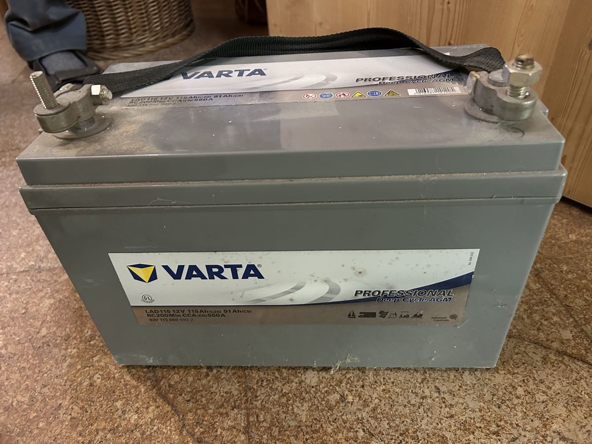 Batterie: Varta AMG Batterie 12v 115ah – Usato da Derendingen venduto da Hauderebaesseler 1