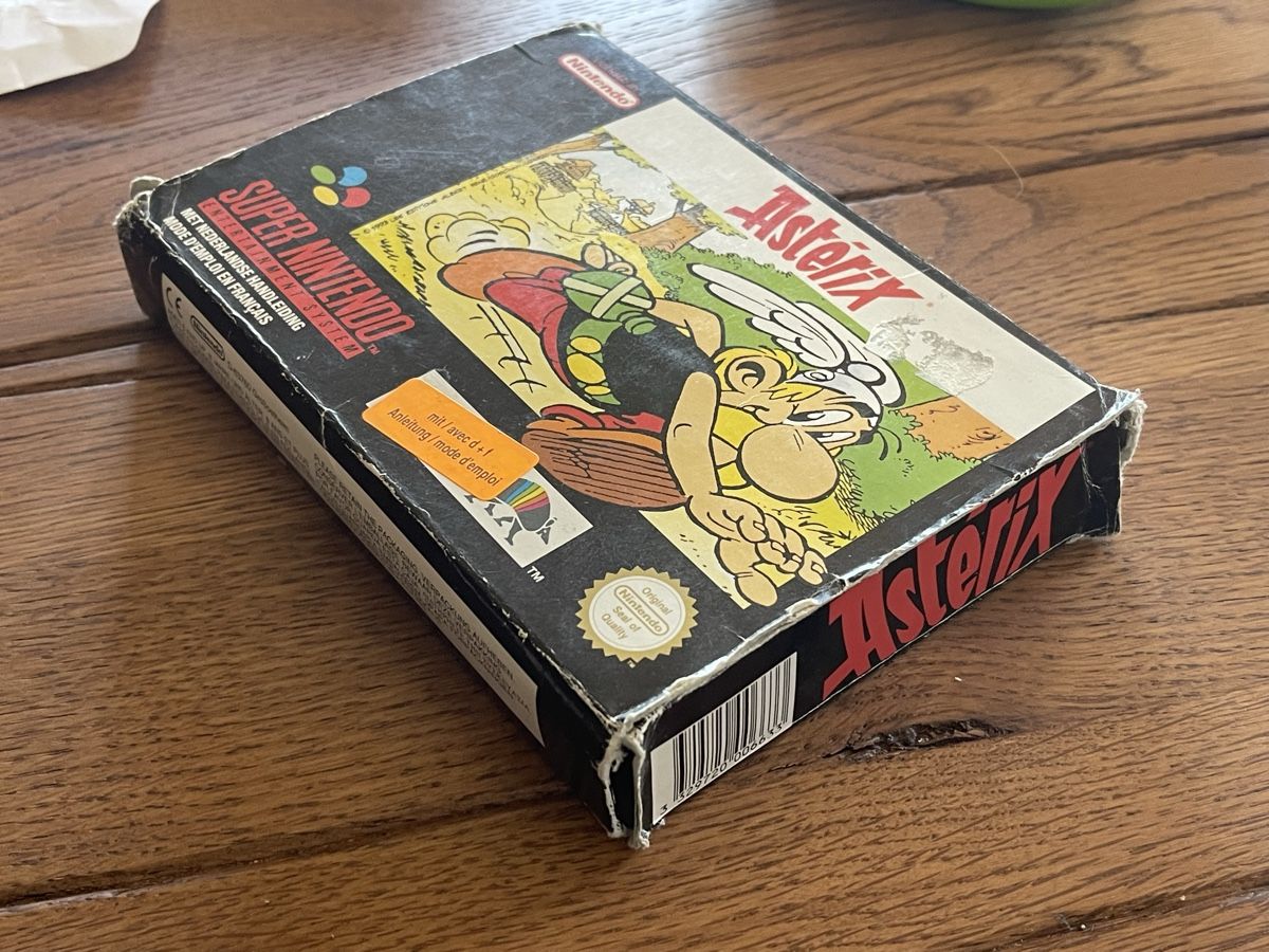 Nintendo Giochi: Asterix Super Nintendo Spiel mit Orginalverpackung gebraucht – Usato da Zuerich venduto da Dorsi 2