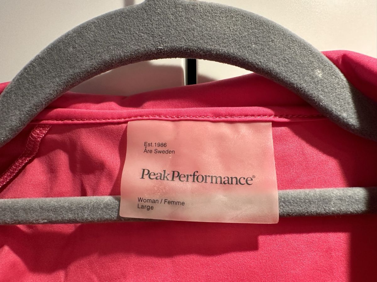 Peak Performance Giacche: Peak performance leichte Jacke in L pink – Usato da Eglisau venduto da Nic1906 3