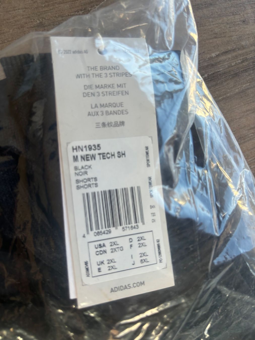 Adidas Pantaloni: XXL_adidas_NEU_LP 55 sfr – Nuovo e nell'imballaggio originale da Versegeres venduto da kista 6
